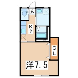 郡山駅 バス16分  陣場下車：停歩6分 1階の物件間取画像